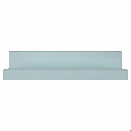 HOMEROOTS 3.5 x 20 x 5.15 in. Pale Blue Floating Shelf 383252